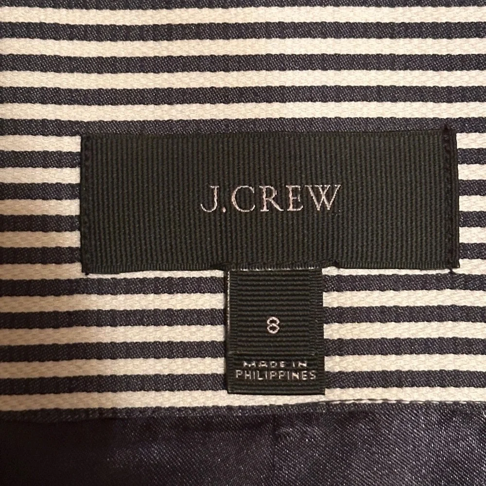 J.Crew Women's coat Red and Beige Cape color blocking